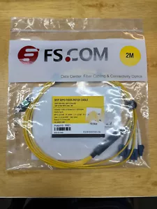 FS MTP (female) to 4x LC - SMF (single-mode) Type B - 2 meter - Picture 1 of 2