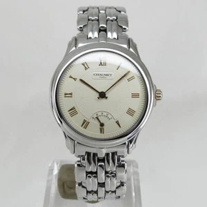 CHAUMET Watch 22A Aquila Power Reserve Automatic 35mm SS Ivory dial Mens - Picture 1 of 7