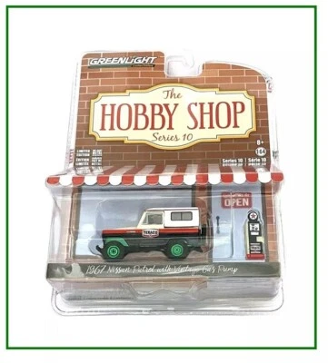 TEXACO 1967 NISSAN PATROL WITH GAS PUMP #97100-A CHASE CAR DIECAST SCALE 1/64 - image 1 of 4