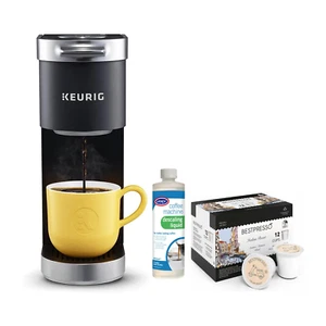 K-Mini plus Single Serve Coffee Maker (Black) with Accesories - Picture 1 of 11