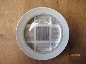 PTS Interiors SANDSTONE Salad Plate 8 1/4" Tan Cream Brown 1 ea 4 available - Picture 1 of 3