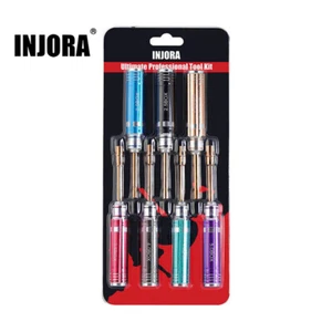 INJORA 7 Mini Box Hex Nut Driver Wrench for 1/24 SCX24 AX24 1/18 TRX4M Ascent18 - Picture 1 of 11