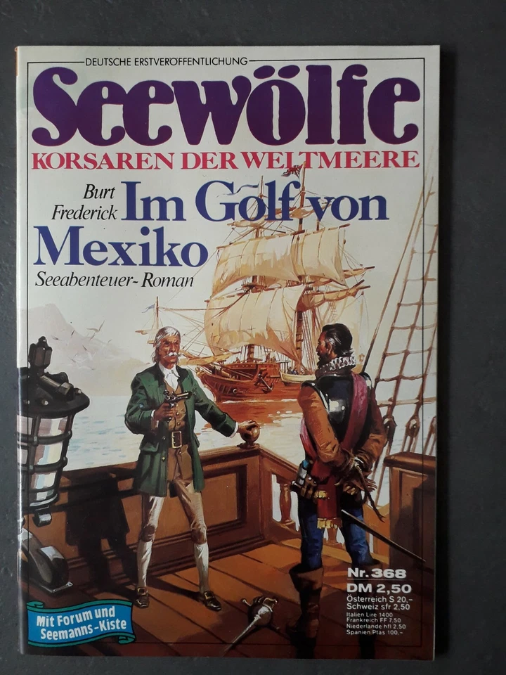Seewölfe Korsaren der Weltmeere Heft 368 gut erhalten - Bild 1 von 1
