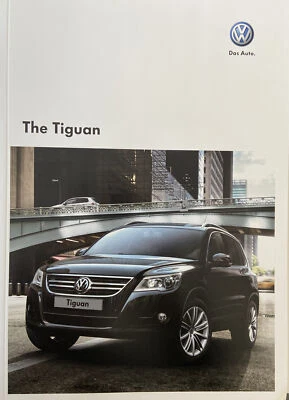 2009 VW Volkswagen Tiguan Brochure, CD & Price List S SE Sport & Escape Models - Image 1 of 4