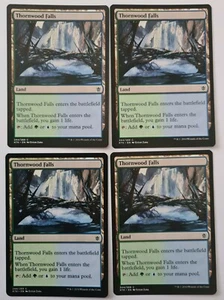 MAGIC THE GATHERING : 4x Thornwood Falls ... Khans of Tarkir ... Common - Picture 1 of 1