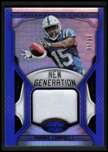 Camisetas Parris Campbell 2019 certificadas nueva generación azul espejo #20 parche/99 - Imagen 1 de 2