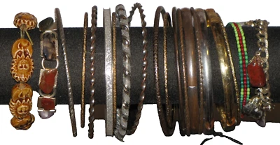 Lot Of 20 Kate Spade Bracelets Gold Silver Plated Beaded Stone Women Bangle - Image 1 of 4