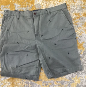 G.H. Pantalones Cortos Chinos Bass Hombres Gris 40W Hombres a Caballo Patrón 10” Entrepierna Nuevos con Etiquetas $54 - Imagen 1 de 7