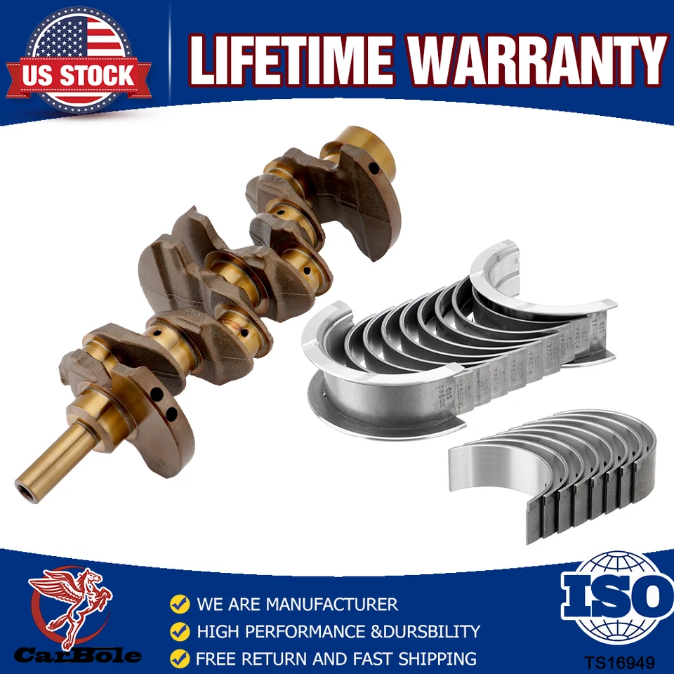 Kit de cojinetes de cigüeñal y varilla principal del motor para Nissan 240SX Stanza 1989-2004 2,4 L Foto 1 de 4