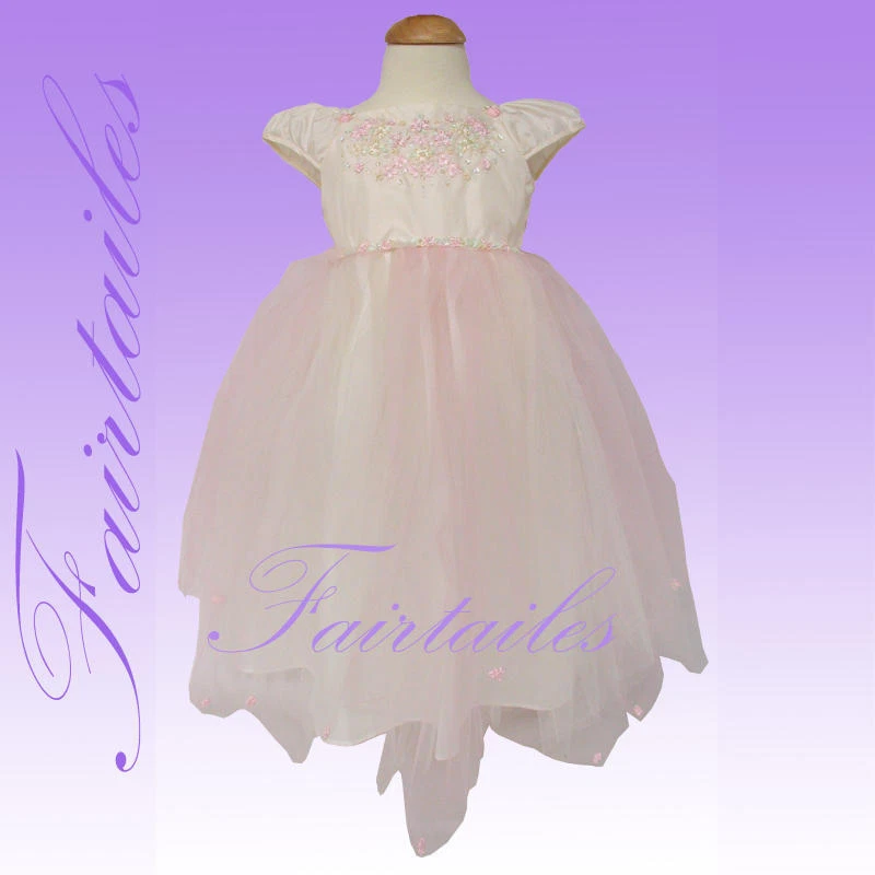NEW Girl Ivory Ballerina Wedding Easter Dress Size 7 - Photo 1/1