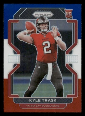 2021 Panini Prizm Prizms Red White and Blue #339 Kyle Trask - Image 1 of 2