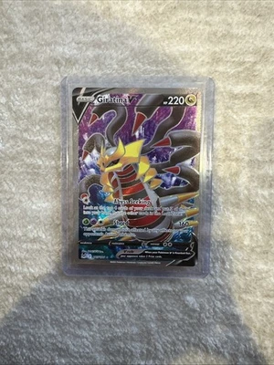 Juego de cartas coleccionables Pokémon: Lost Origins Giratina V 185/196 arte completo - casi como nuevo Foto 1 de 2