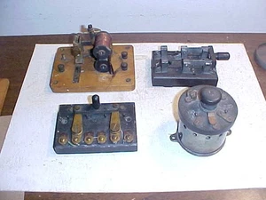4 Vintage Electronic Devices Western Union  Switch More - Picture 1 of 9