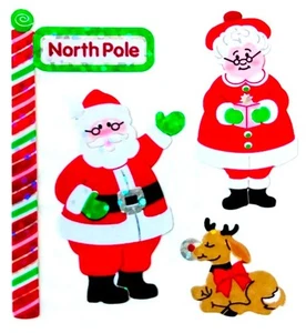 PEGATINAS NAVIDAD POLO NORTE *DE COLECCIÓN* Sandylion brillantes - Imagen 1 de 1