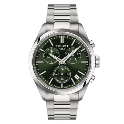 TISSOT PR 100 T150.417.11.091.00 Green Dial Men's Watch 40mm - Image 1 of 4