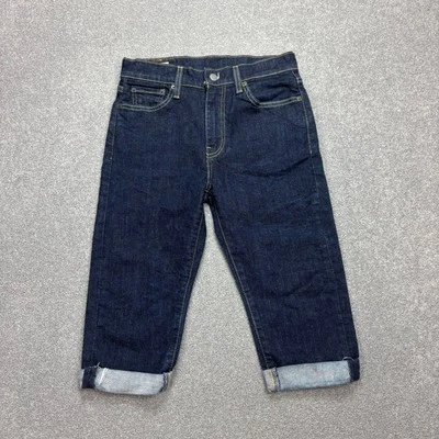 Levis Denim Shorts Womens W28 Blue Jorts Mom Red Tab Relaxed Wash USA Y2K Lady - Image 1 of 4