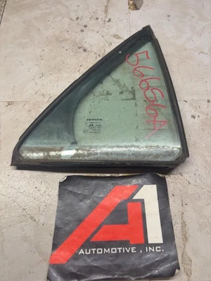 2003-07 HONDA ACCORD Sedan Passenger Side Right Rear Vent Glass Window Assembly Foto 1 de 4