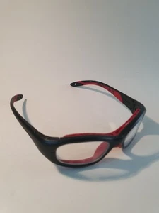 *Frames Only F8 Slam Rec Specs Liberty Sport Red Black Protective Glasses #230 - Picture 1 of 12