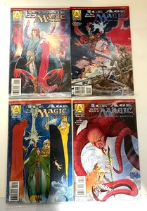 Magic the Gathering Ice Age 1-4 Set ~ Armada Comics 1995 ~ 2 sealed w/tokens!! - Picture 1 of 2