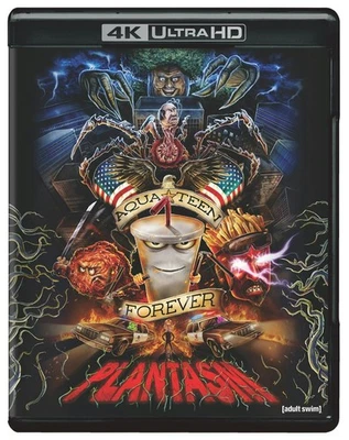 Aqua Teen Forever Plantasm 4K UHD Blu-ray Dave Willis NEW Foto 1 de 4