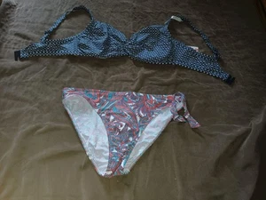 NEU Esprit Bikini- Set Größe Oberteil 85 cup F Hose 42 - Bild 1 von 7