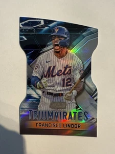 Topps Stadium Club Triunvirates Francisco Lindor 2023 - Imagen 1 de 2