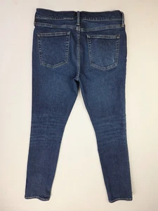 J. Crew Größe 33 x 30 Herren Stil 250 Stretch schmal blau Denim 5-Pocket-Jeans - Bild 1 von 12