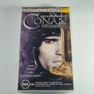 Conan the Barbarian (VHS, 1982) | Action, Arnold Schwarzenegger| New Sealed Tape - Picture 1 of 3