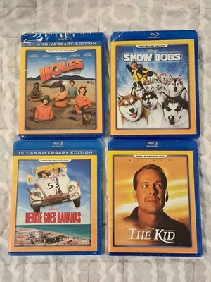 Holes + 3 more Disney Blu Ray Movie Club lot New Sealed OOP  - Image 1 of 2