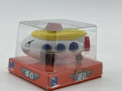New-Ray Power Up Jet Plane Toy White Red Yellow - Image 1 of 4