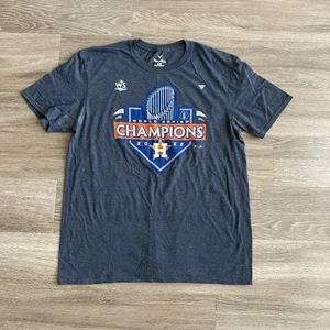 Houston Astros MLB Béisbol Serie Mundial 2022 Fanáticos Camiseta Gris Hombre’s Grande - Imagen 1 de 17