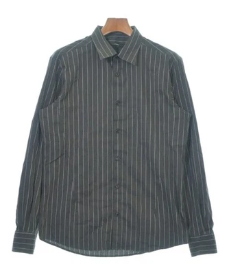 Camisas sociais Zegna cinza (padrão listrado) L 2200604032157 - Imagem 1 de 4