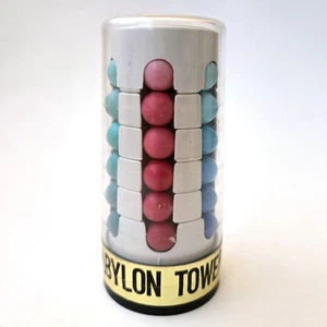 Vintage BABYLON TOWER Puzzle Twisting Colors - Sealed - Picture 1 of 9