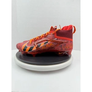 Nike Alpha Menace 4 Elite NRG Mens Size 11 Orange Red Football Cleats FQ4046-600 - Picture 1 of 10