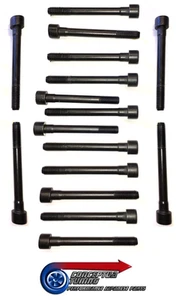 Quality Head Bolt Set x 16 - For Nissan 300ZX Fairlady Z32 VG30DETT - Picture 1 of 1