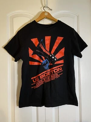 Camisa U2 Boston 21 y 22 de junio 2018 Experience & Innocence Tour Talla S Foto 1 de 4