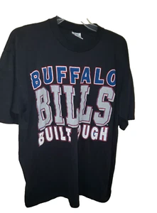 Vintage 90s NFL Buffalo Bills Football Built Tough Shirt Men’s XL Artex - Bild 1 von 4