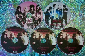 MOTLEY CRUE & TOMMY LEE Music Video Collection & Live Concert Archives 5 DVD Set - Imagen 1 de 11