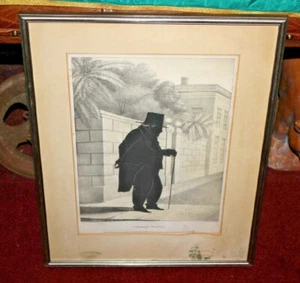 Grabado antiguo de 1800 Thomas Cooper Silhoutte E.B & E.C. Carta Kellogg incl. - Imagen 1 de 12
