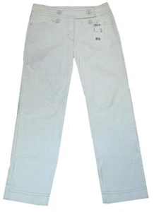 Pantalón vaquero mujer de diseño ESCADA talla 36 Pants Demin ocio blanco - Imagen 1 de 2