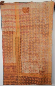 Superba alta qualità gloriosa indiana vintage Kantha trapunte lenzuola coperte - Foto 1 di 3