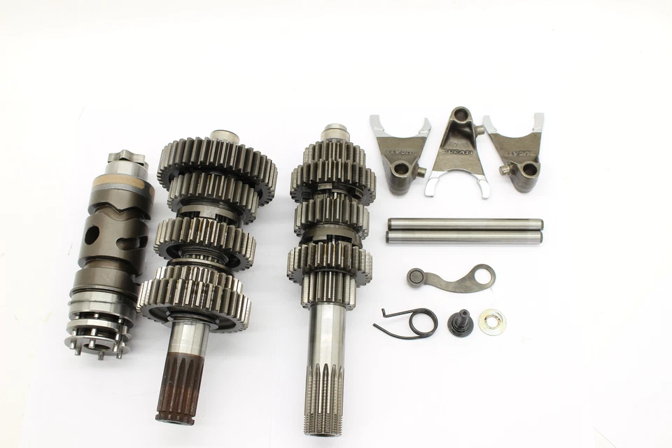 2003 DUCATI SPORT 620 ENGINE TRANSMISSION TRANNY GEARS COMPLETE TESTED 15020521A - Image 1 of 4