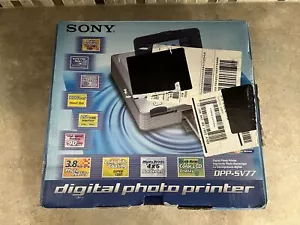 SONY DPP-SV77 DIGITAL PHOTO THERMAL PRINTER - Picture 1 of 10