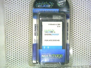 Digital Energy Battery And Charger Desktop Kit For Htc Evo 4g 230-1344 - Picture 1 of 2