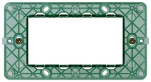 SUPPORTO VIMAR PLANA 14614 4 MODULI + VITI - Picture 1 of 1