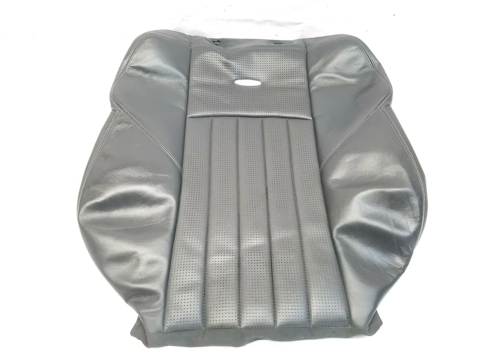 2005-2006 MERCEDES W211 E55 AMG FRONT LEFT DRIVER BACKREST SKIN - BLACK - Image 1 of 4