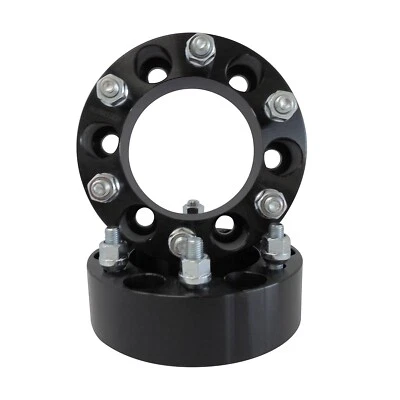 2 CANTIDADES espaciadores de rueda negros 2" 6X5,5 para Toyota Tundra 2003 2004 2005 2006 Foto 1 de 4