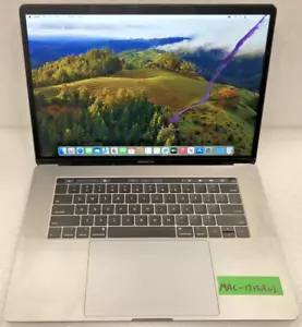 A1990 Apple MacBook Pro 15" 2018 i7-2.6GHz 6-Core/16GB/512GB-SSD(*READ*) - Picture 1 of 14