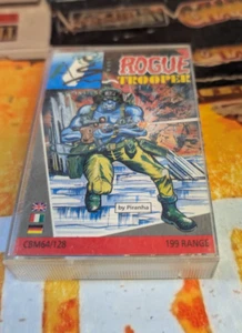 Rogue Trooper (Alternative 1987) Commmodore 64 (Tape, Box, Manual) works 8-bit - Bild 1 von 2
