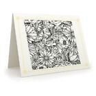 Flowers Clear Stamp for Card Making DIY Scrapbooking Background Silicone